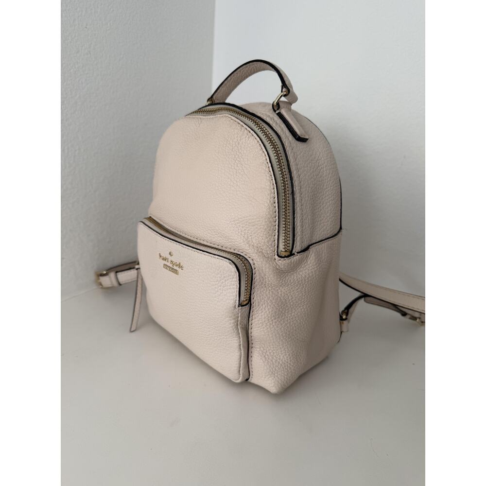 Kate Spade Jackson Street Keleigh Cream Leather Mini Backpack - Picture 5 of 16